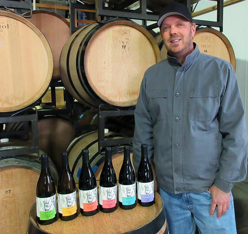 Winemaker Joey Tensley